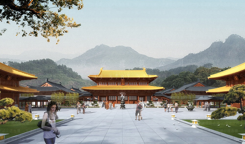 湖州仿古建筑设计公司，用专业力量，推动寺庙设计规划新进步