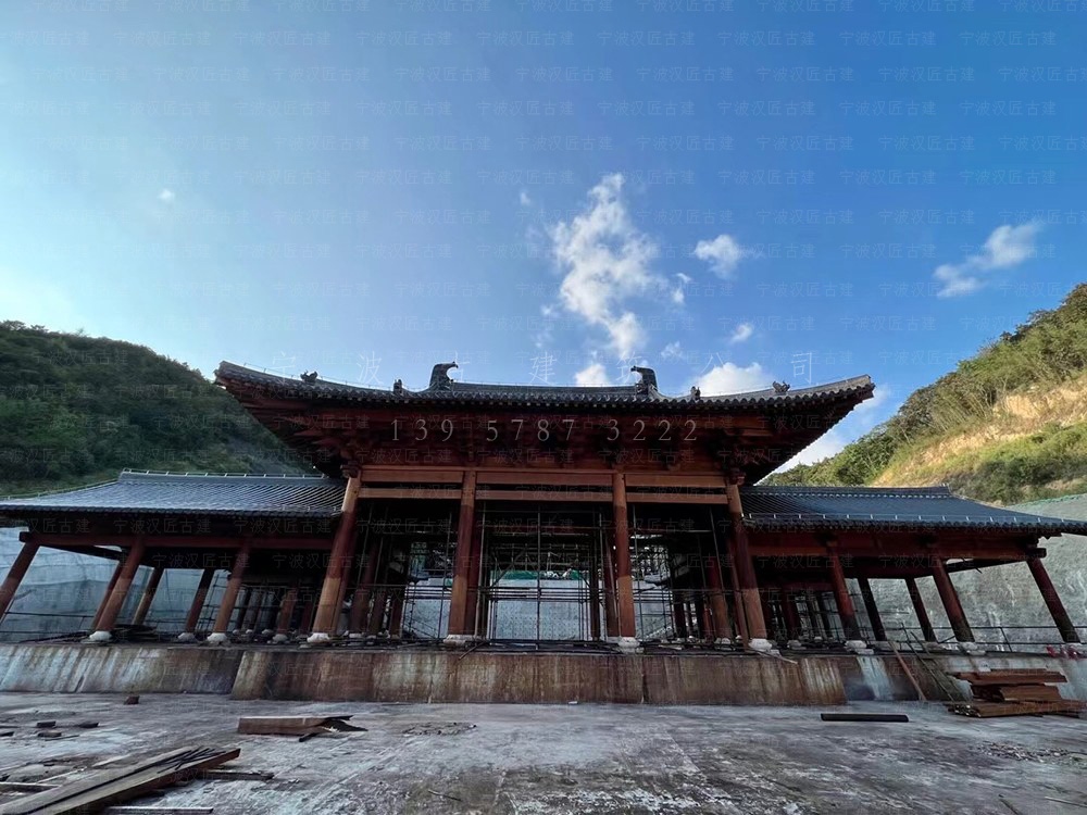 广东古建筑设计，用匠心守护，珠海寺庙设计施工传统精髓传承