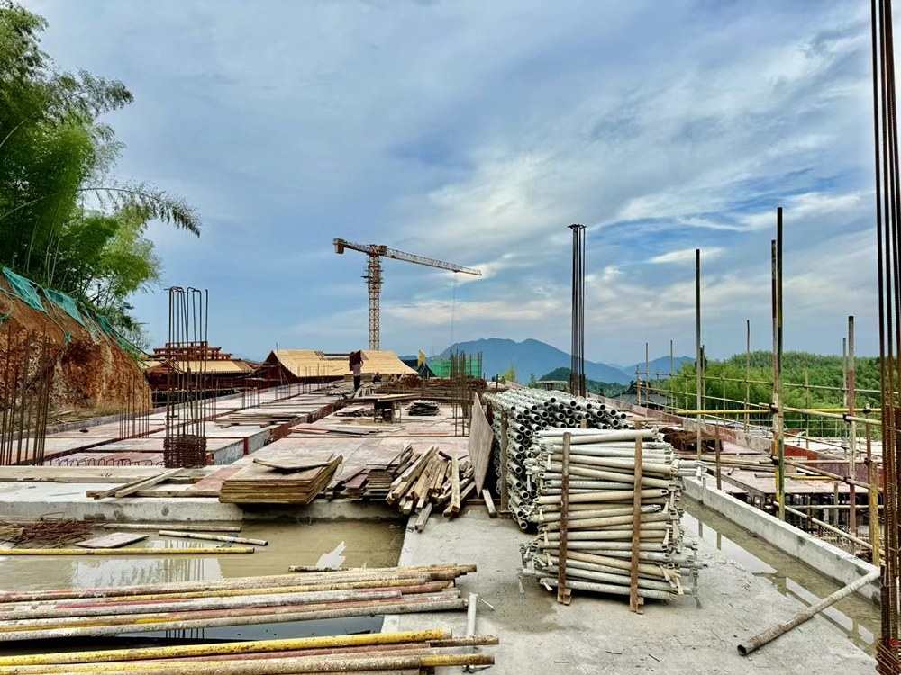 浙江古建筑设计，一站式服务，打造海盐寺庙设计施工完美闭环