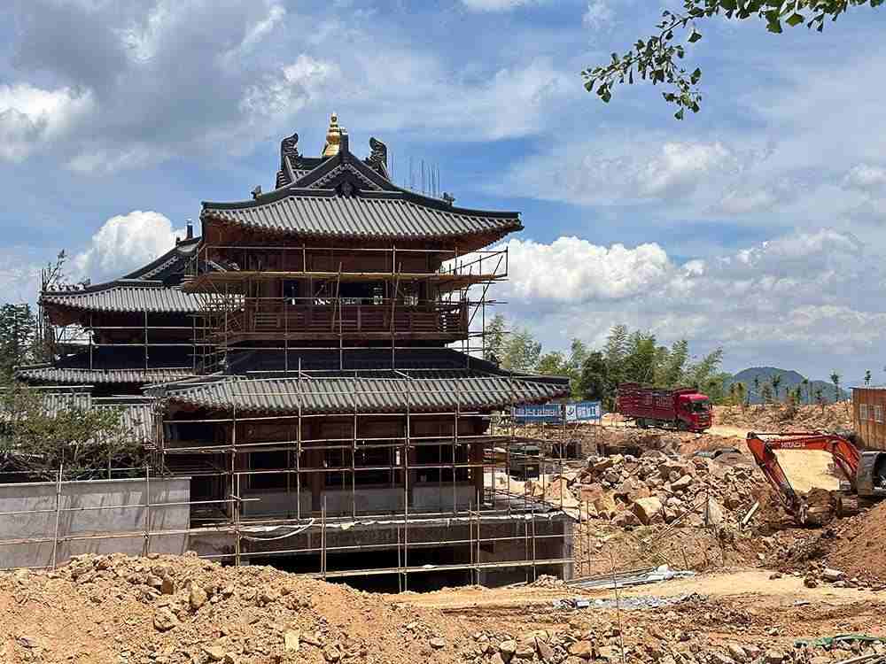 重庆古建筑设计，匠心筑梦，精心雕琢寺庙设计施工细节