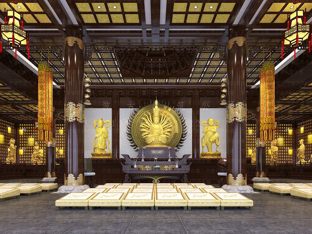 金山区寺庙设计与施工，打造上海寺庙建设的全面精细化典范