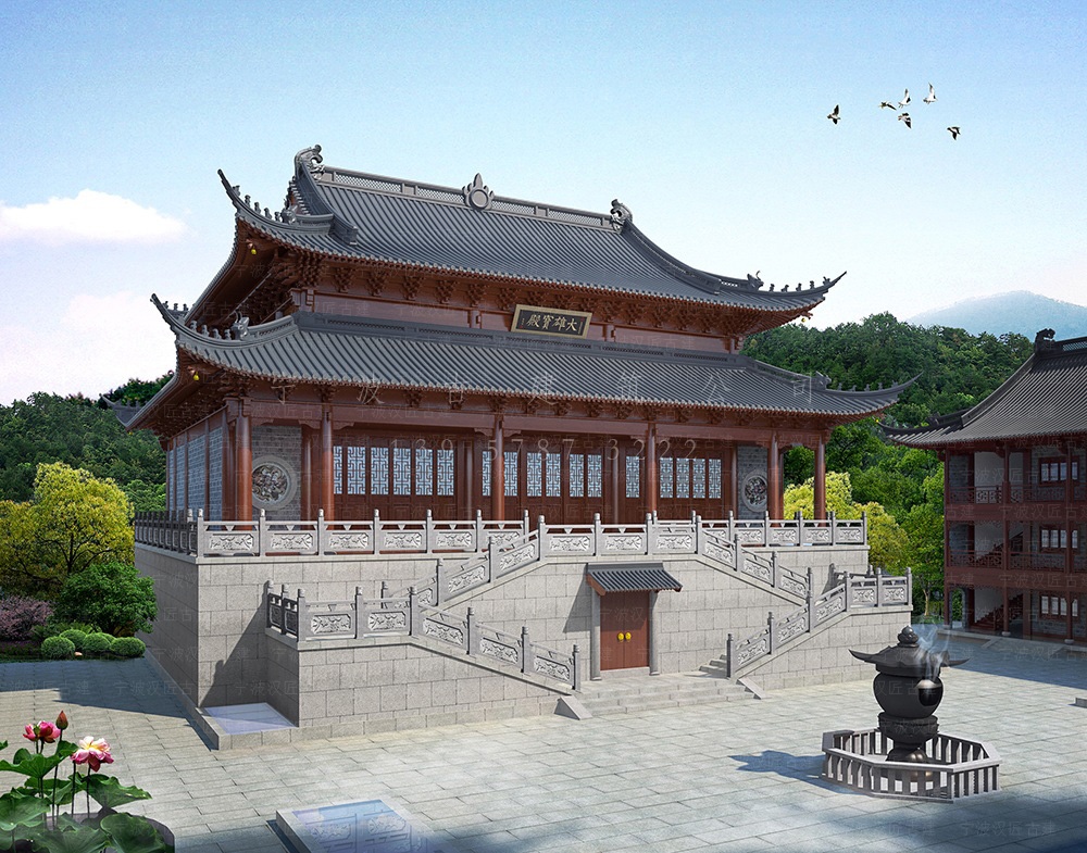 温州仿古建筑设计公司，以品质保障，让寺庙设计施工经得起考验