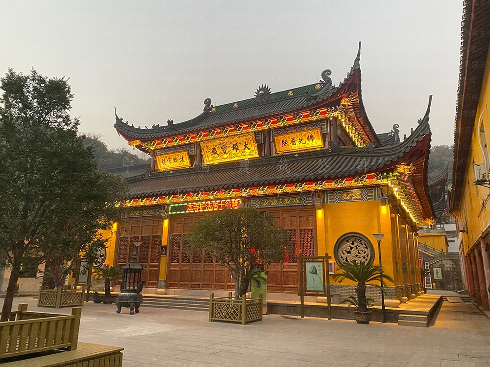 浙江仿古建筑设计公司，一站式寺庙设计施工，宁波仿古建筑更专业