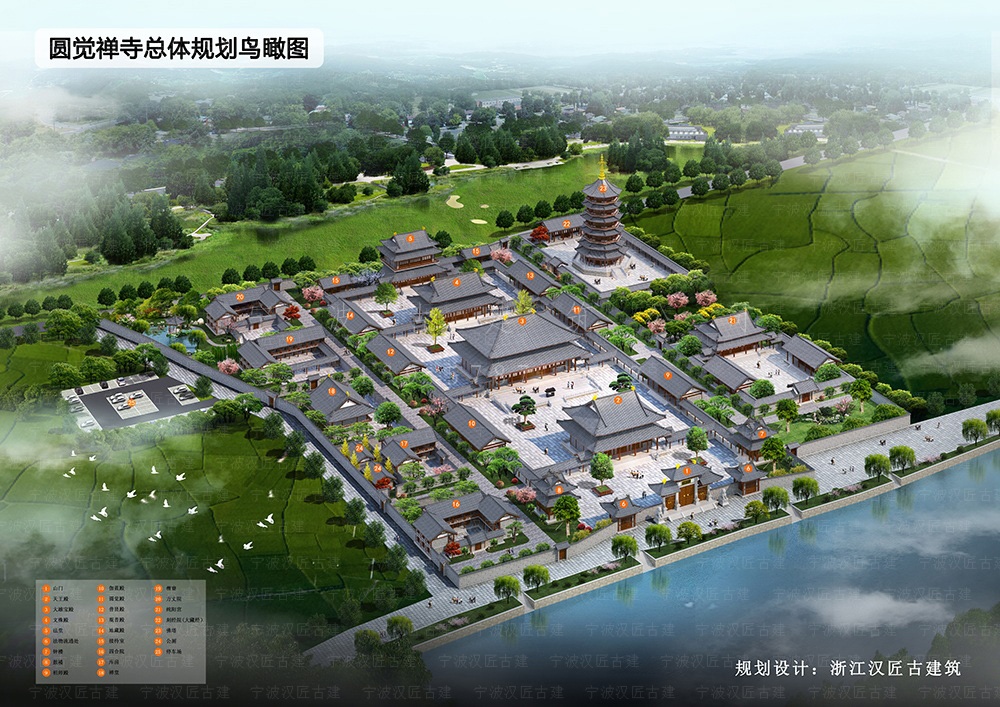 浙江仿古建筑设计公司，用专业服务，为丽水寺庙设计施工保驾护航