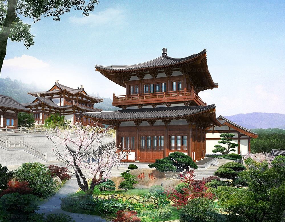 浙江仿古建筑设计公司,匠心独运,打造湖州寺庙设计施工经典之作 浙江仿古建筑设计公司,匠心独运,打造湖州寺庙设计施工经典之作