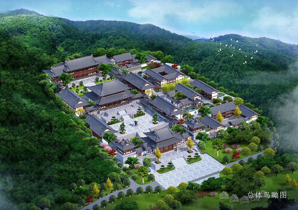 金华仿古建筑设计公司，以匠心精神，铸就寺庙设计施工经典佳作