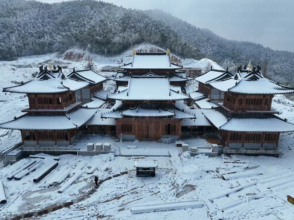 浙江仿古建筑设计公司，施工创新突破，丽水仿古建筑不断探索前行