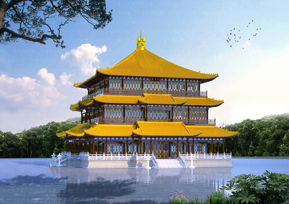 浙江仿古建筑设计公司，用专业服务，为丽水寺庙设计施工保驾护航