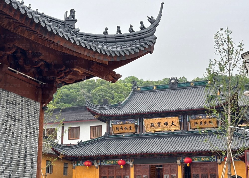 浙江仿古建筑公司，专业寺庙设计施工，杭州信赖之选实力彰显