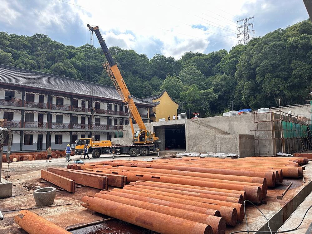 浙江仿古建筑公司，专业寺庙设计施工，于金华绽放实力精彩