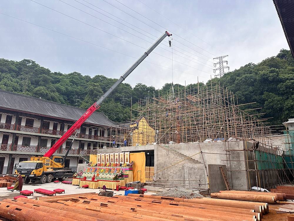 浙江仿古建筑公司，专业寺庙设计施工，于金华绽放实力精彩
