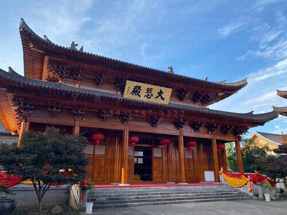常州仿古建筑公司，用匠心勾勒，寺庙设计施工诗意新画卷