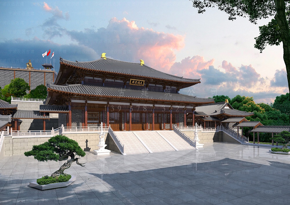 江苏仿古建筑公司，一站式施工服务，无锡寺庙设计需求全满足