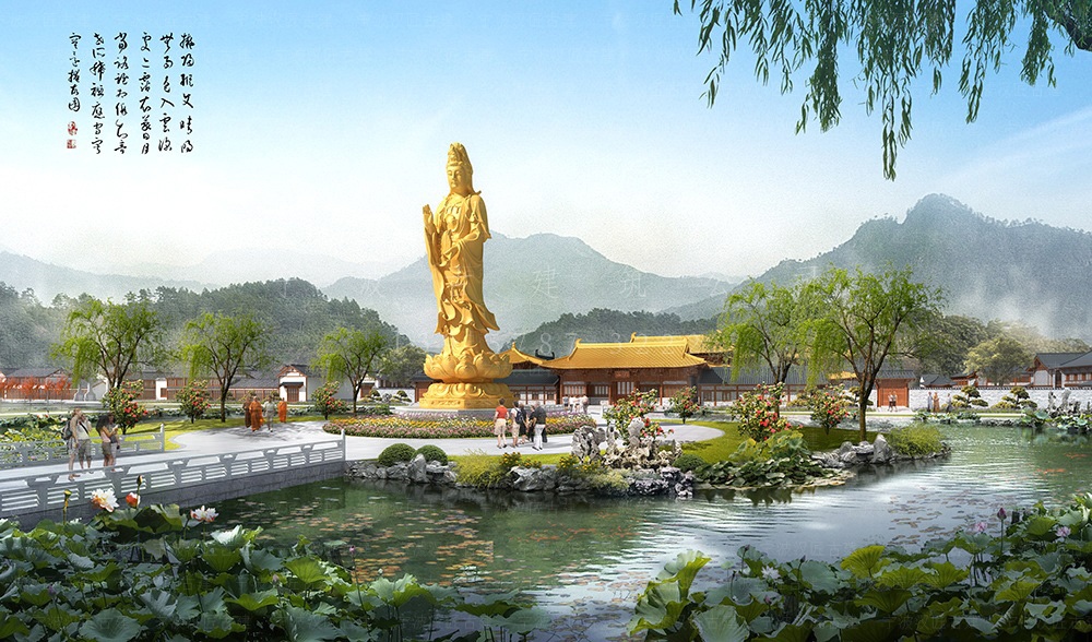 浙江仿古建筑设计公司，用专业服务，为丽水寺庙设计施工保驾护航