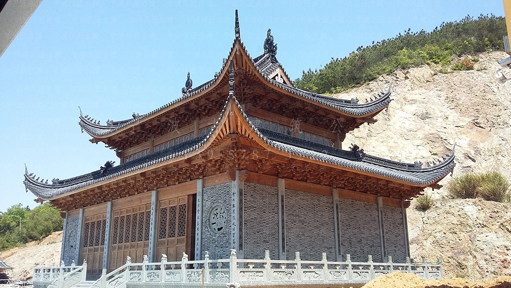 浙江古建筑设计，诸暨寺庙设计施工的专业积淀与可靠担当