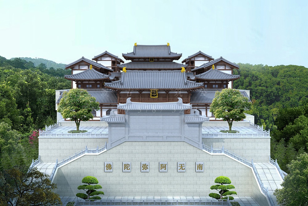 宁波仿古建筑设计公司，以匠心精神，铸就寺庙设计施工卓越典范
