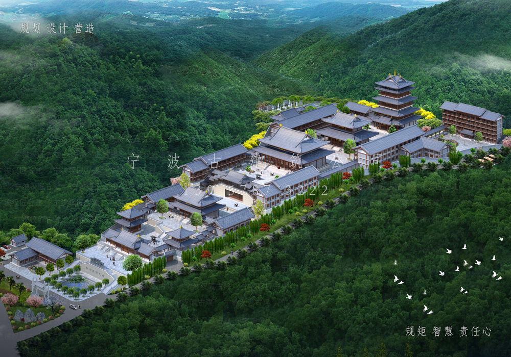 舟山长福寺总体设计方案.jpg 舟山长福寺总体设计方案.jpg